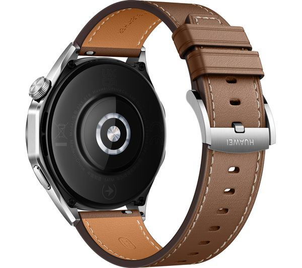 Huawei Watch GT 4 Smartwatch 46 mm AMOLED Brown Leather Strap
