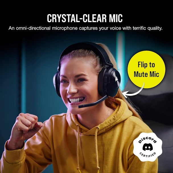 Corsair HS55 Wireless Gaming Headset Carbon for PC PS5 PS4 Mobile