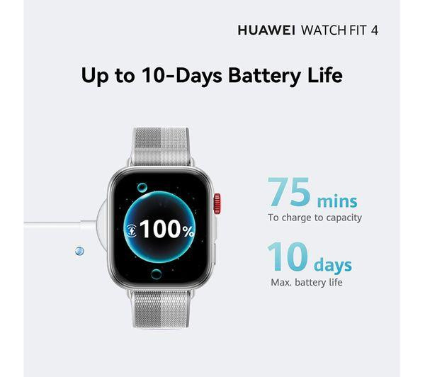 Huawei Watch Fit 4 1.82" AMOLED GPS Smartwatch: 10-Day Battery, Health Tracking