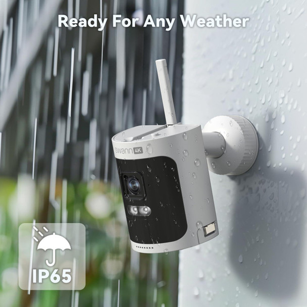 Swann AllSecure 4K Wire-Free Security CCTV System, 2 Cameras, No Monthly Fees