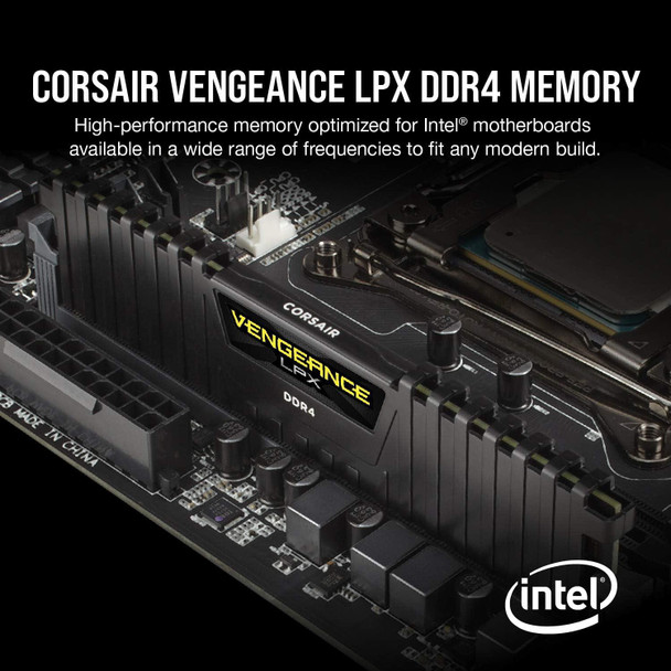 Corsair Vengeance LPX 32GB (2x 16GB) RAM 3200MHz DDR4, Memory Modules