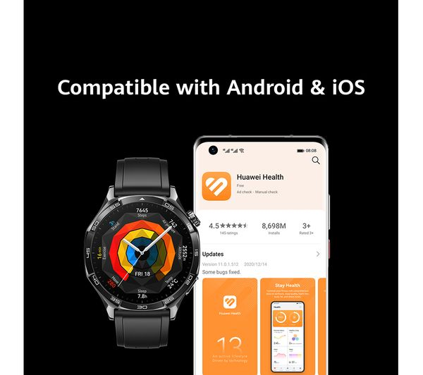 Huawei Watch GT 5 46mm Smartwatch Black GPS