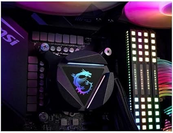MSI MAG CORELIQUID 240R V2 AIO CPU Cooler 240mm ARGB Fan LGA1700 AM5