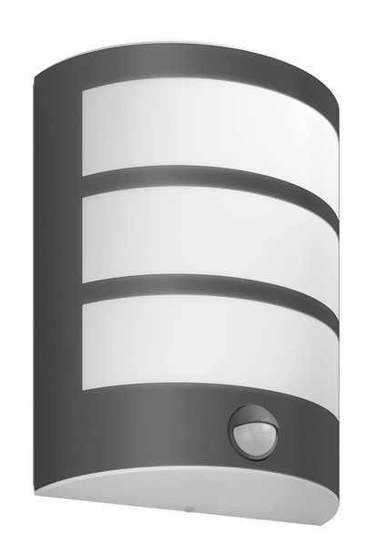 Philips Python LED Outdoor Wall Light with PIR Motion Sensor Anthracite