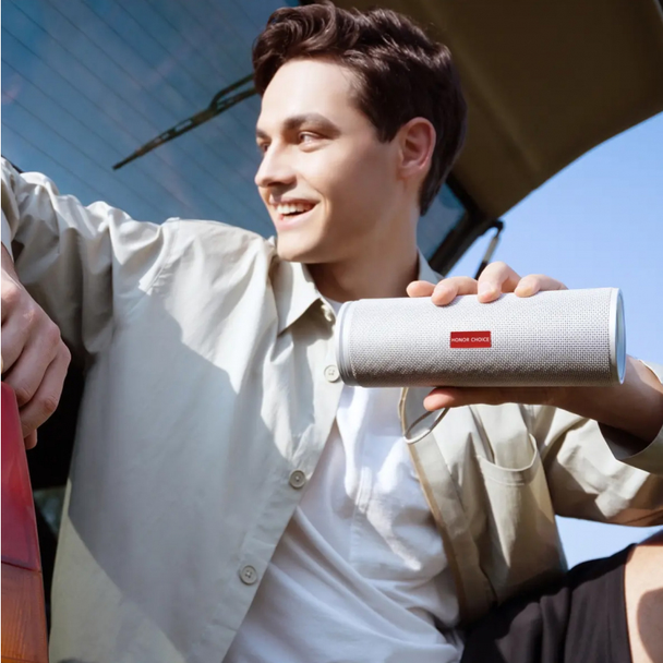 HONOR CHOICE Speaker Pro Portable Bluetooth Speaker 30W IP67 Waterproof White