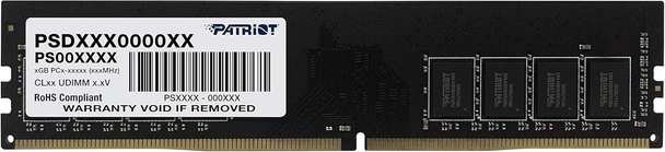 Patriot Signature Line 8GB DDR4 2400MHz PC4-19200 UDIMM Desktop RAM Module