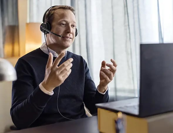 EPOS IMPACT 460T Wired USB-C Headset Teams Zoom Certified Headphones with Mic