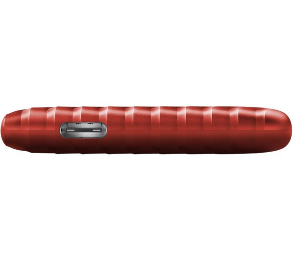 WD My Passport 500GB Portable External SSD Red NVMe USB-C PC Mac WDBAGF5000ARD
