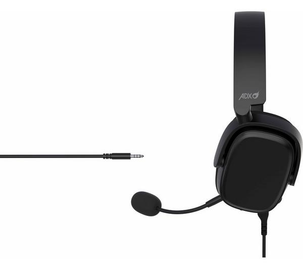 ADX Firestorm Core HS10 Wired Gaming Headset for PS5 PS4 Xbox PC Switch Black