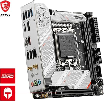 MSI MPG B760I EDGE WIFI Motherboard LGA 1700 Mini-ITX Intel DDR5 PCIe 5.0