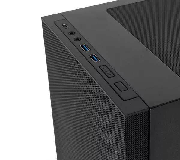 PCSPECIALIST Flux 300 Gaming PC RTX 4060Ti AMD Ryzen 7 5700X 16GB 1TB Windows 11