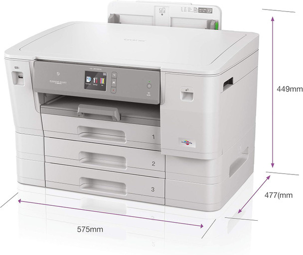 Brother HL-J6100DW A3 Colour Inkjet Printer Low Cost Per Page