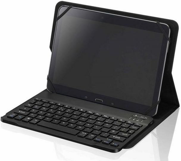 Sandstrom 10.5 inch Tablet Keyboard Case with Stand Bluetooth UK Layout Black Sandstrom 10.5 inch Tablet Keyboard Case with Stand Bluetooth UK Layout Black
