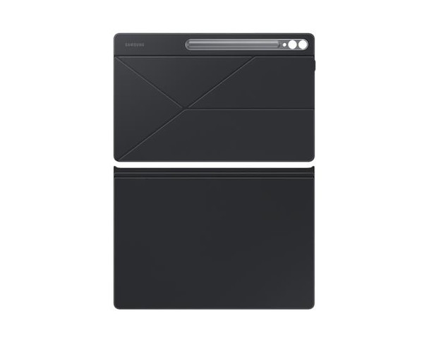 Official Samsung Smart Book Cover Case for Galaxy Tab S9 Ultra & S10 Ultra Black