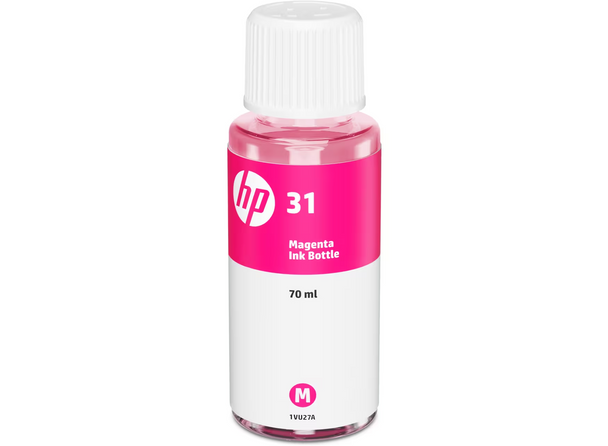 HP 31 Magenta Original Ink Bottle 70ml High Yield 8,000 Pages for Smart Tank