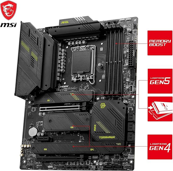 MSI MAG Z790 Tomahawk MAX WiFi ATX Intel Motherboard