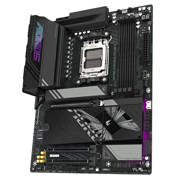 Gigabyte X870E AORUS ELITE WIFI7 AM5 ATX Motherboard PCIe 5.0 DDR5 USB4