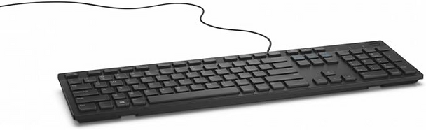 Dell Multimedia Keyboard USB UK Layout Black Office Keyboard