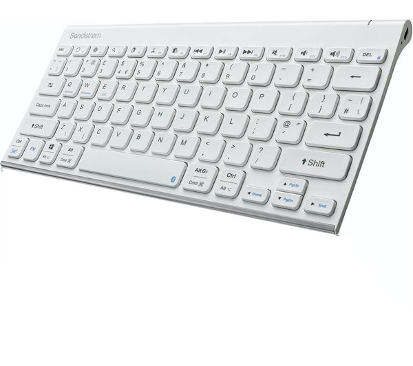 Sandstrom Wireless Bluetooth Keyboard Slim Quiet Multi-Device PC Mac