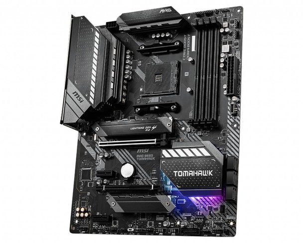 MSI AMD B550 MAG TOMAHAWK AM4 DDR4 PCIe 4.0 ATX Motherboard