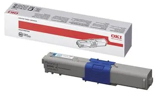 OKI 44469706 Cyan Toner Cartridge - Genuine Cyan LED Cartridge 2,000 Pages