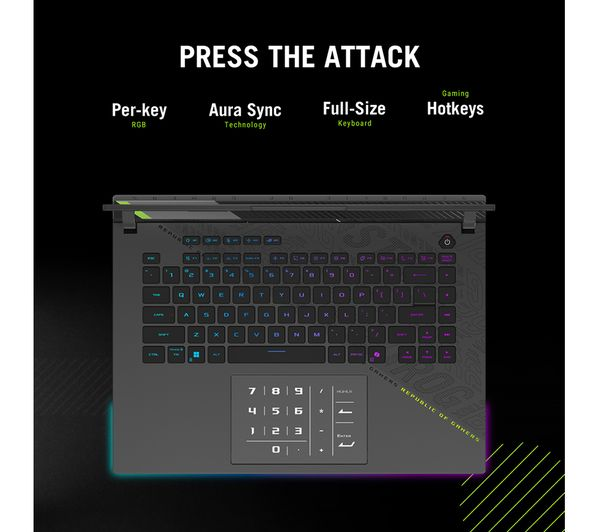 ASUS ROG Strix G16 16in 240Hz Ryzen 9 9955HX3D 32GB 1TB RTX 5070 Ti Laptop