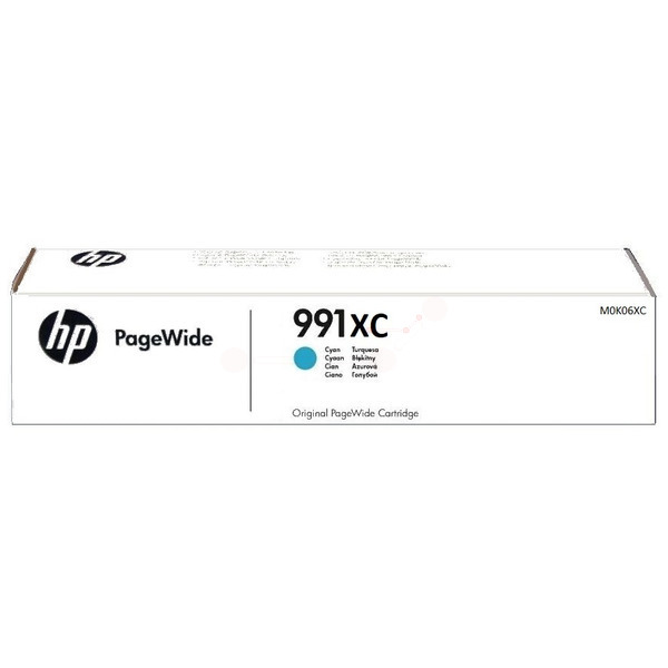 Genuine HP 991XC Cyan Ink Cartridge M0K06XC PageWide P779 E776 16,000 Pages