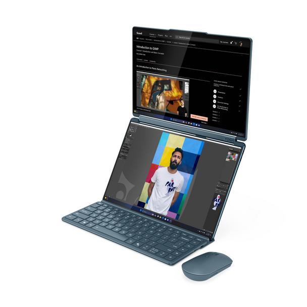 Lenovo Yoga Book 9 Dual OLED 14" Ultra 7 255H 32GB 1TB SSD Teal