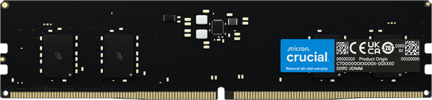 Crucial 16GB DDR5 5600MHz Desktop RAM PC5-44800 CL46 UDIMM CT16G56C46U5