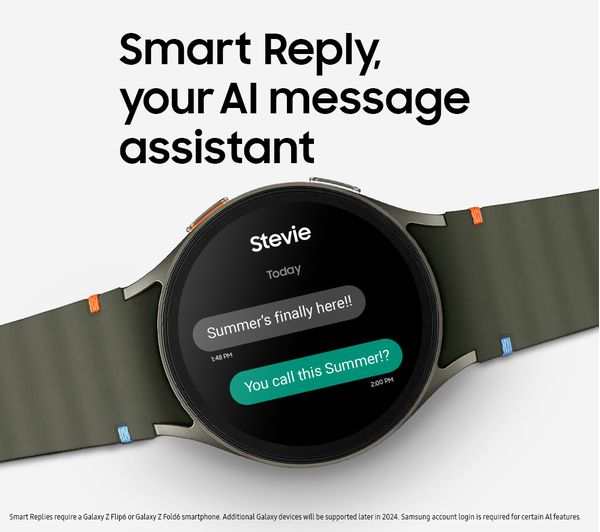 Samsung Galaxy Watch7 44mm Smart Watch LTE Green 4G AI Health Tracking