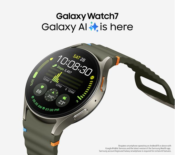 Samsung Galaxy Watch7 44mm Smart Watch LTE Green 4G AI Health Tracking