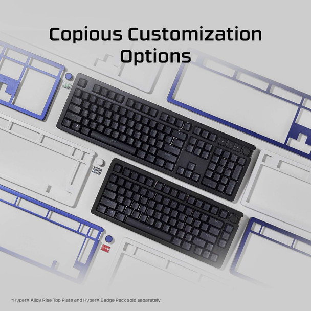 HyperX Alloy Rise 75 Mechanical Gaming Keyboard UK Layout Hot-Swappable