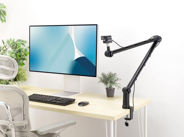 Kensington A1020 Boom Arm for Microphones Webcams and Lights Professional Black