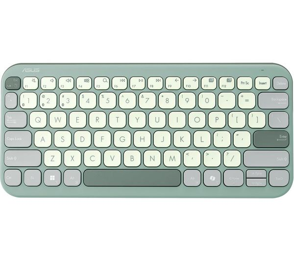 ASUS Marshmallow KW100 Wireless Keyboard Bluetooth Green Tea Latte