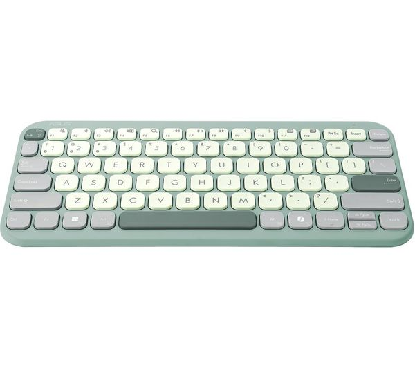 ASUS Marshmallow KW100 Wireless Keyboard Bluetooth Green Tea Latte