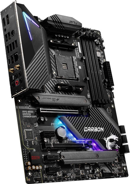 MSI MPG B550 Gaming Carbon WIFI Motherboard AMD AM4 DDR4 PCIe 4.0 WiFi 6