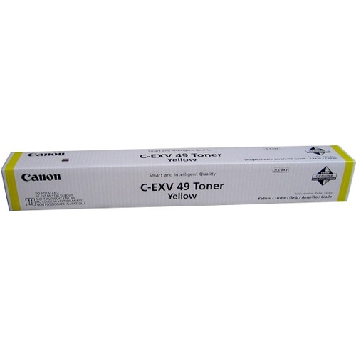 Genuine Canon C-EXV49 Yellow Toner Cartridge 8527B002AA