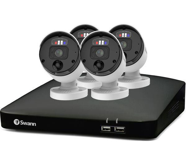 Swann Enforcer 8-Channel 4K Ultra HD NVR Security System 4 Cameras 2TB