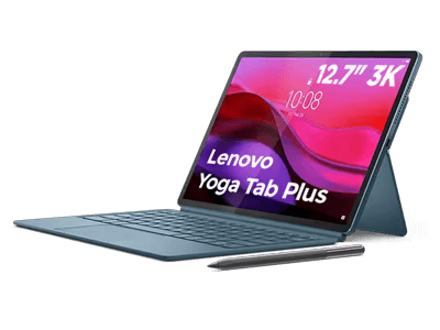 Lenovo Yoga Tab Plus 12.7" 3K 256GB 16GB RAM Android Tablet Tidal Teal