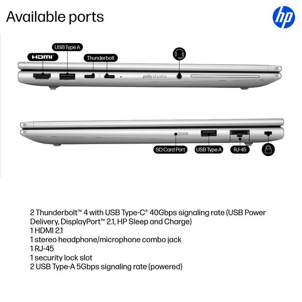 HP EliteBook 6 G1i 13.3" Laptop Intel Core Ultra 5 225U 16GB 512GB Win11 Pro – image 5