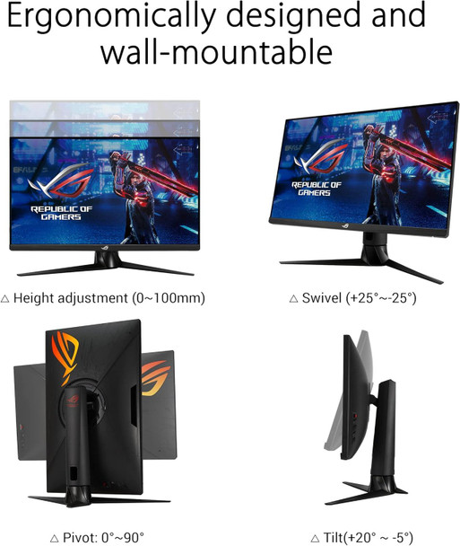 Asus ROG Strix XG27AQ 27" WQHD IPS 170Hz Gaming Monitor