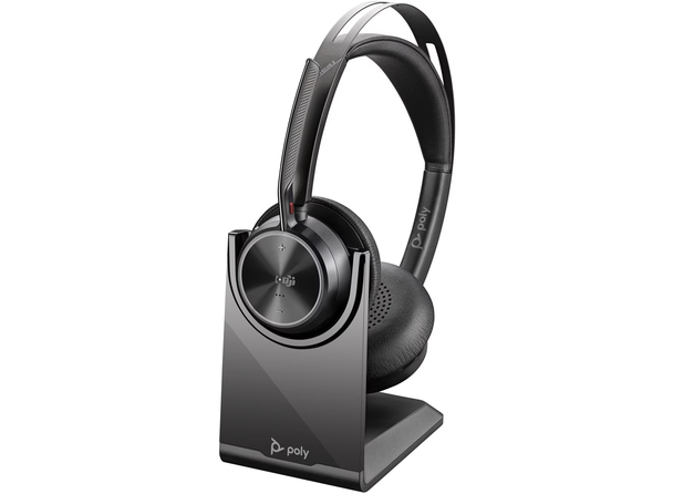 Poly Voyager Focus 2-M Office Bluetooth Headset - USB-A
