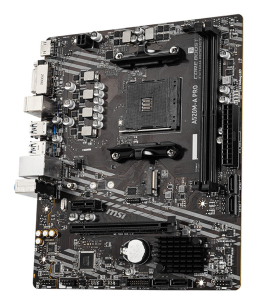 MSI A520M-A PRO AMD AM4 DDR4 mATX Motherboard