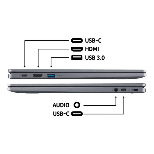 Acer Chromebook Plus 515 15.6" Laptop Intel Core i3 1215U 8GB 256GB Chrome OS