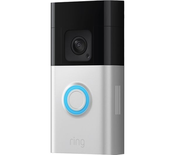 Ring Battery Video Doorbell Plus 1536p HD Satin Nickel