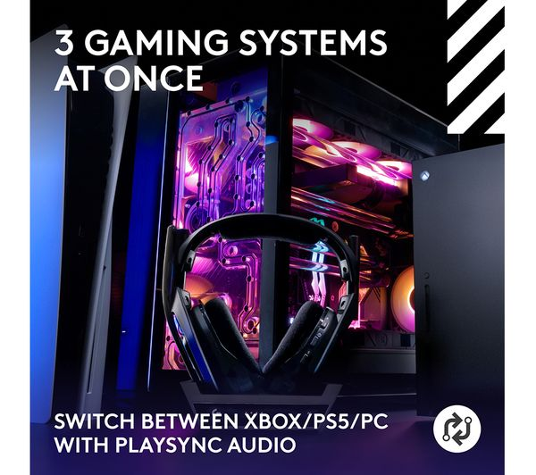 Logitech G ASTRO A50 Gen 5 Wireless Gaming Headset + Base Station Black