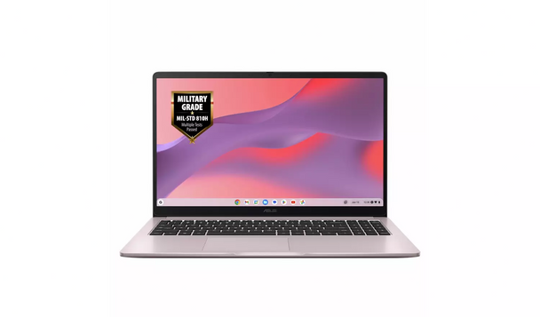 ASUS Chromebook CX15 15.6" Laptop Intel N50 4GB RAM 64GB eMMC ChromeOS Pink