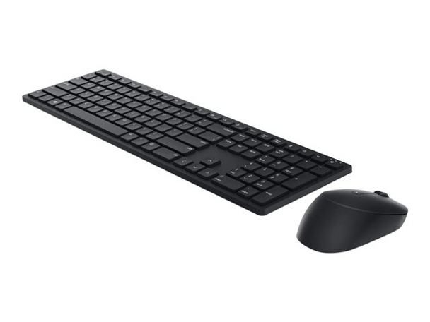 Dell Pro KM5221W Wireless Keyboard and Mouse Black UK QWERTY