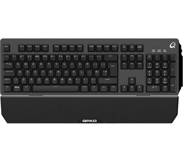 QPAD MK-40 UK Pro Gaming Membranical Keyboard Black