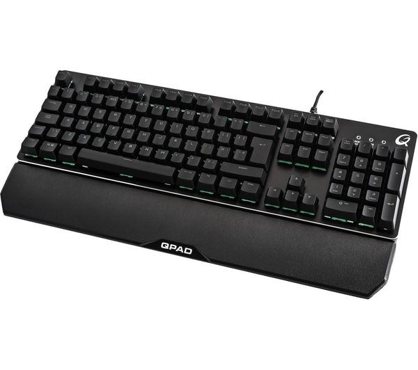 QPAD MK-40 UK Pro Gaming Membranical Keyboard Black